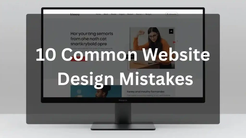 10 common website design mistakes