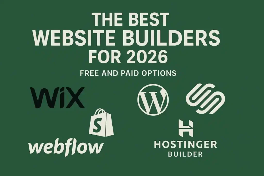 best website builders for 2026
