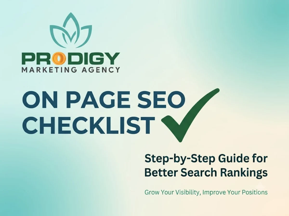 on page seo checklist